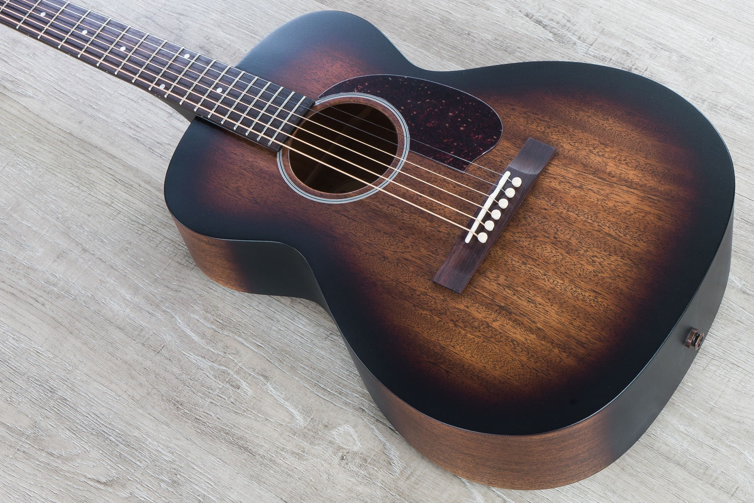 Guild M-20E Concert Acoustic-Electric Guitar, Indian Rosewood Fingerboard, Hard Case - Vintage Sunburst