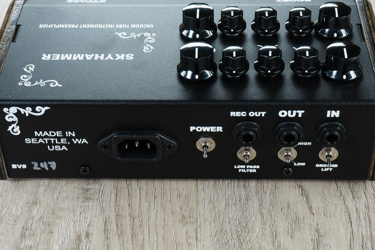 Verellen Amplifiers Skyhammer Dual Channel Preamp Guitar Effects Pedal