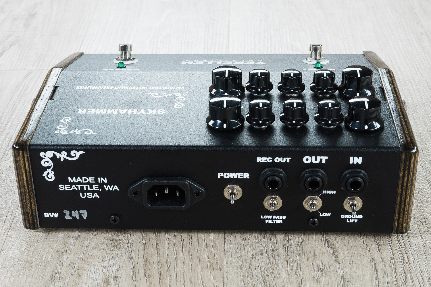 Verellen Amplifiers Skyhammer Dual Channel Preamp Guitar Effects Pedal