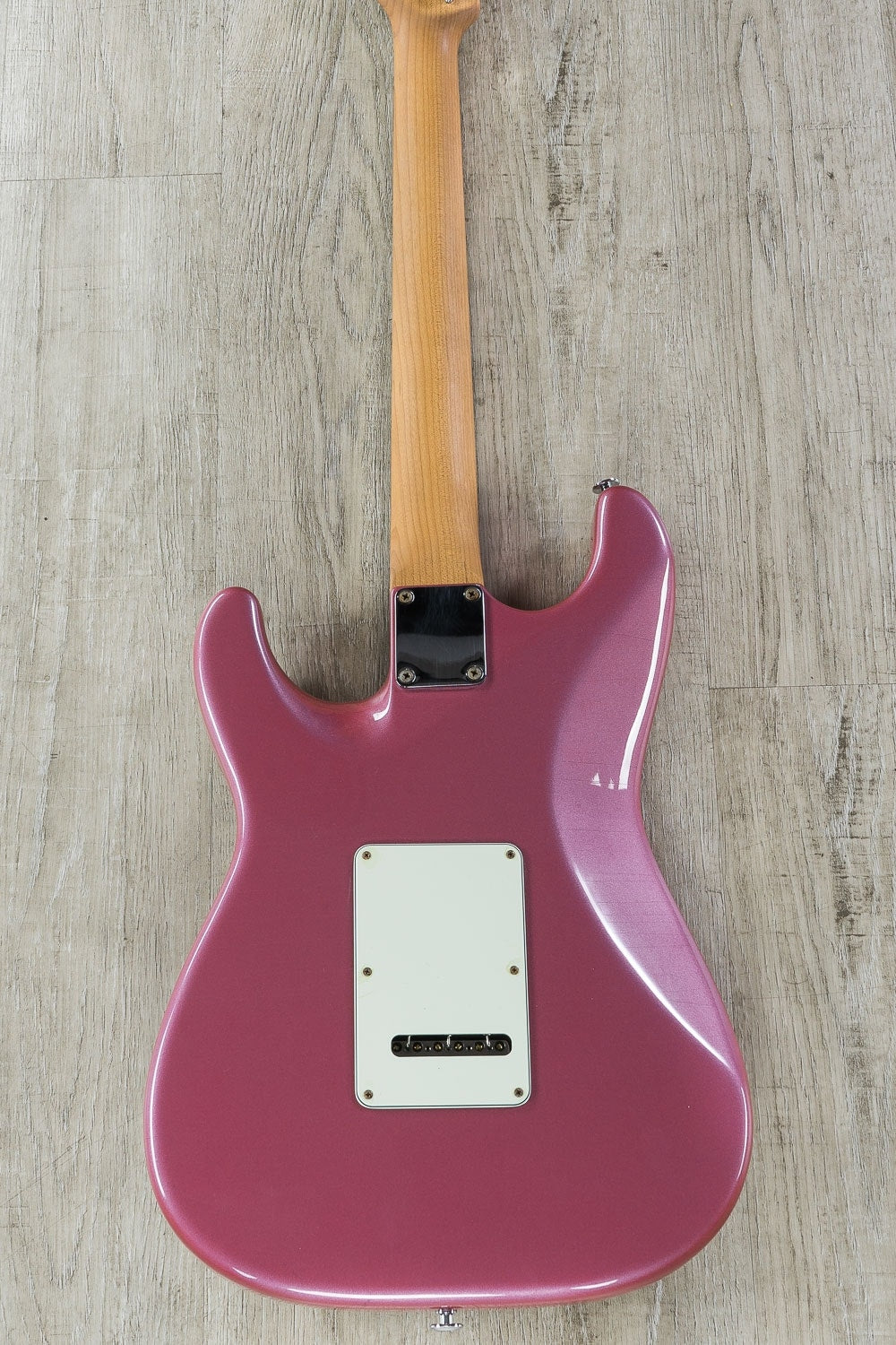 Suhr Classic S Antique Roasted Electric Guitar, Indian Rosewood Fingerboard, Deluxe Padded Gig Bag - Burgundy Mist