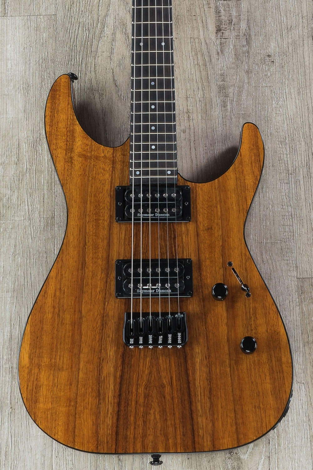 ESP LTD M-1000 HT Koa Electric Guitar - Natural