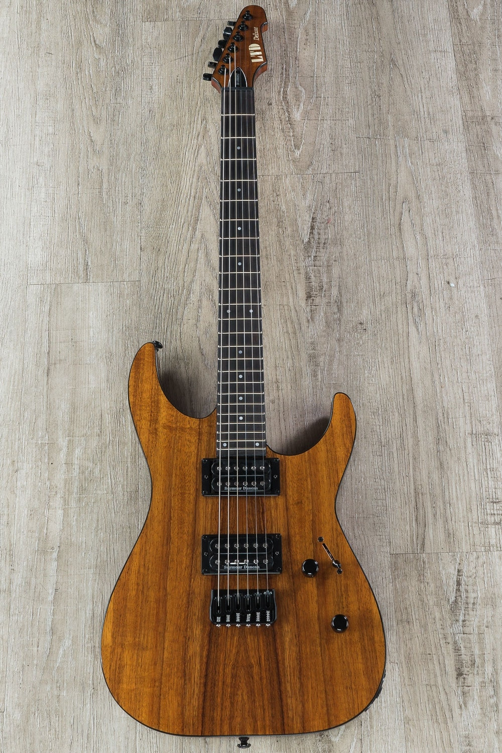 ESP LTD M-1000 HT Koa Electric Guitar - Natural