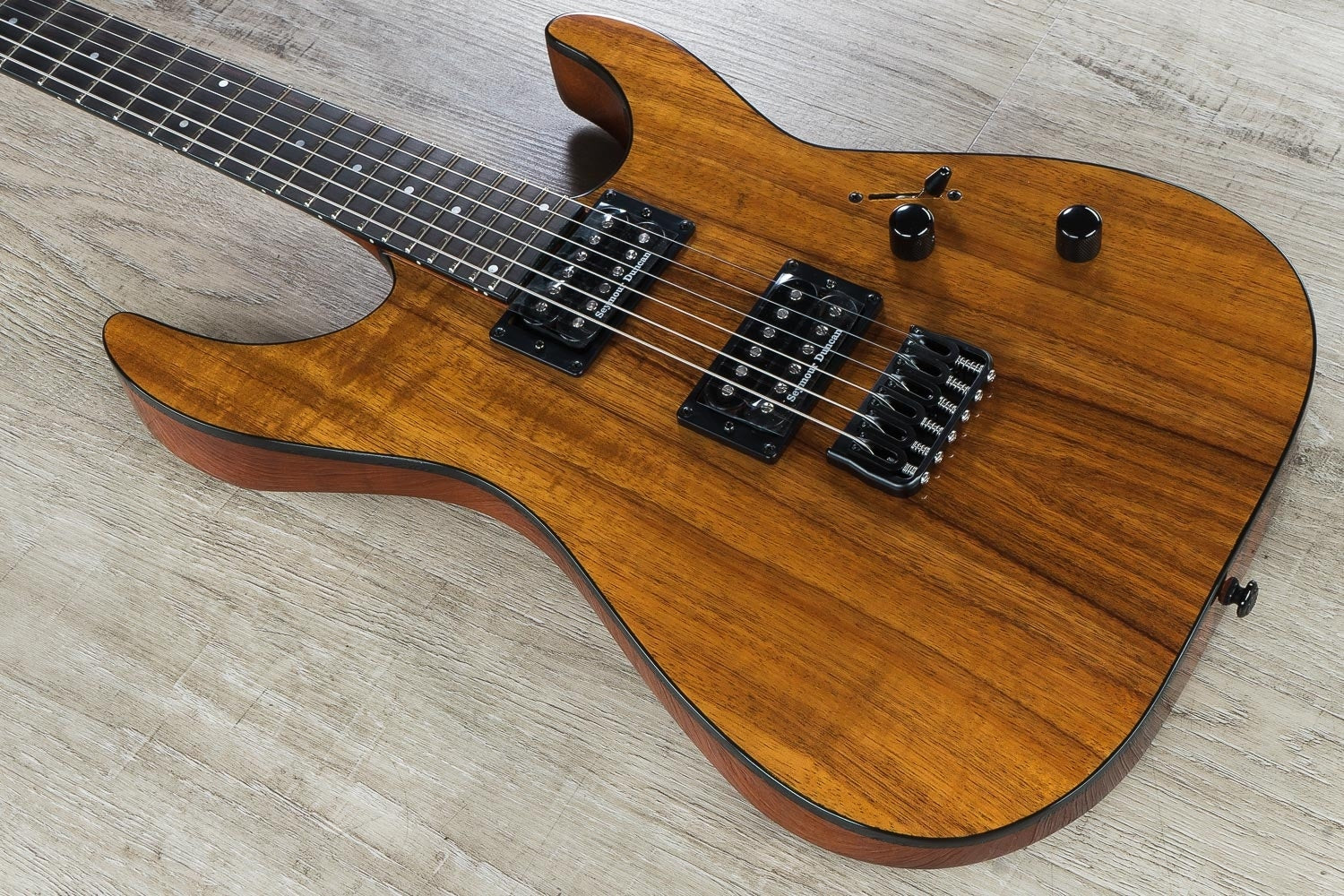 ESP LTD M-1000 HT Koa Electric Guitar - Natural