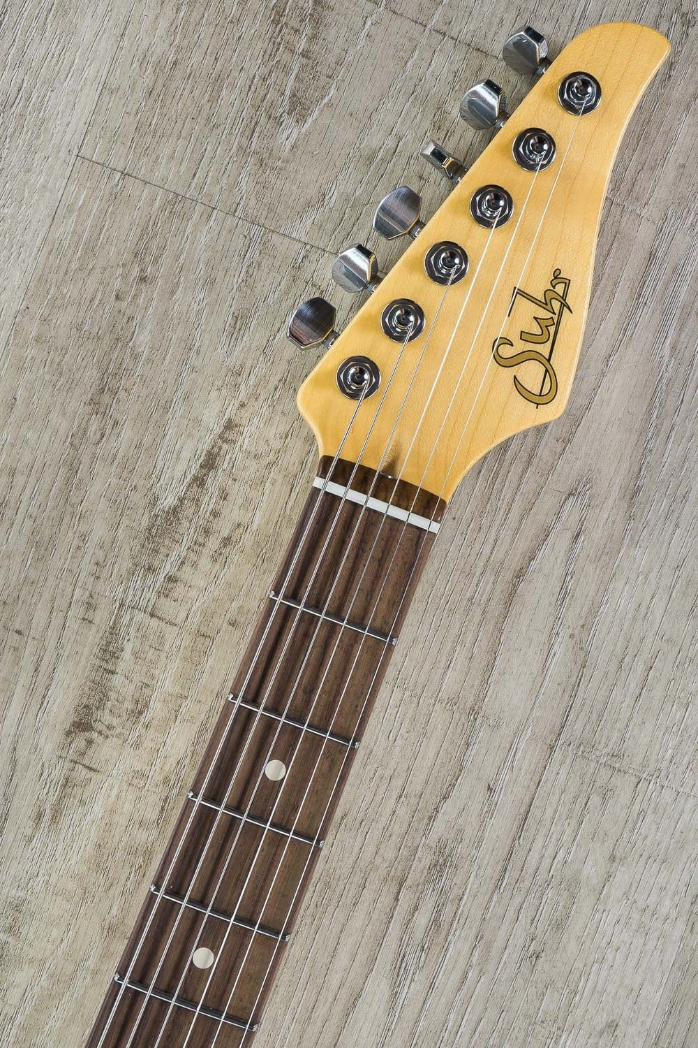 Suhr Classic S Antique Electric Guitar, SSS, Indian Rosewood Fingerboard, SSCII, Deluxe Padded Gig Bag - 3 Tone Burst