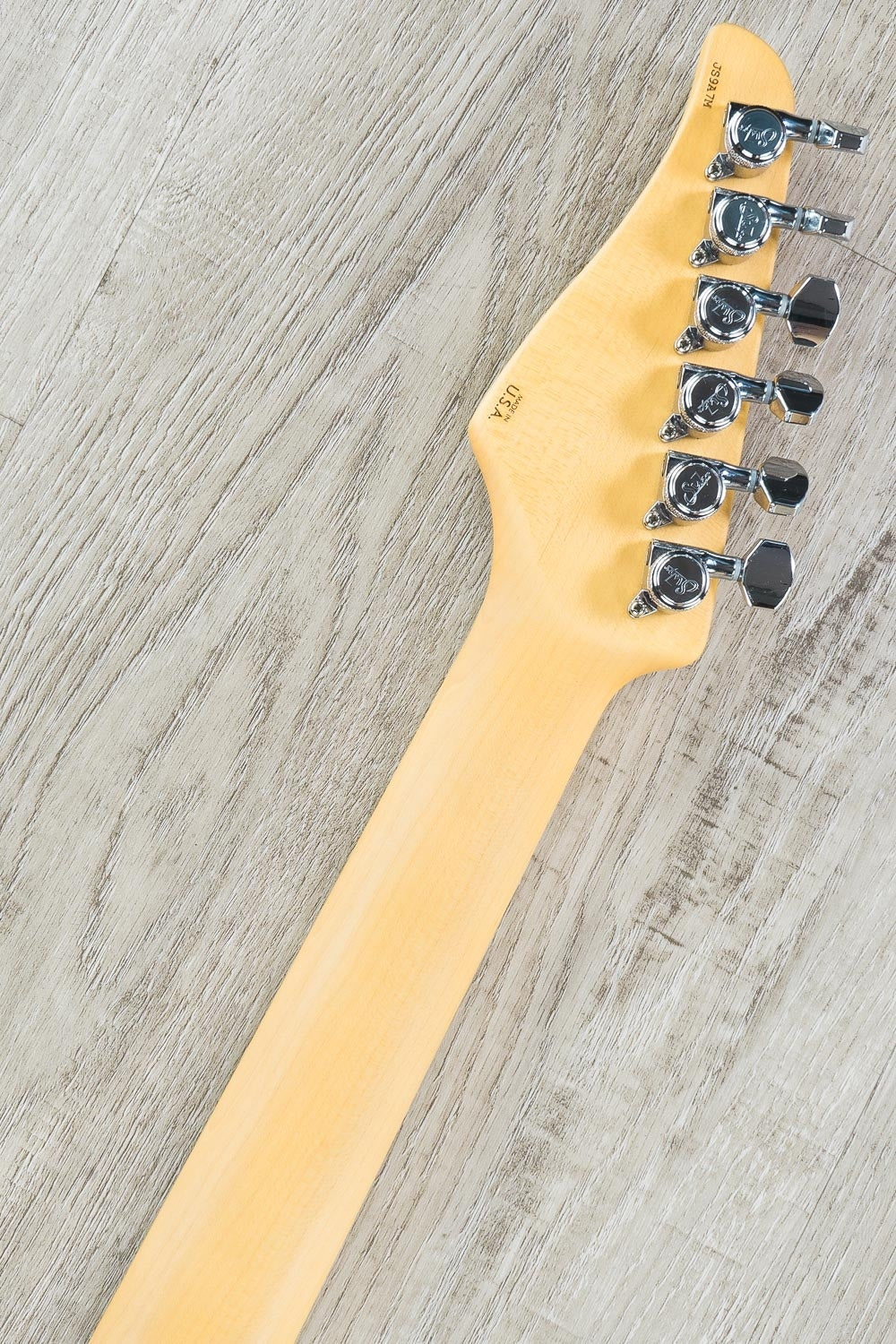 Suhr Classic T Electric Guitar, SS, Maple Fingerboard, SSCII, Deluxe Padded Gig Bag - Trans Butterscotch