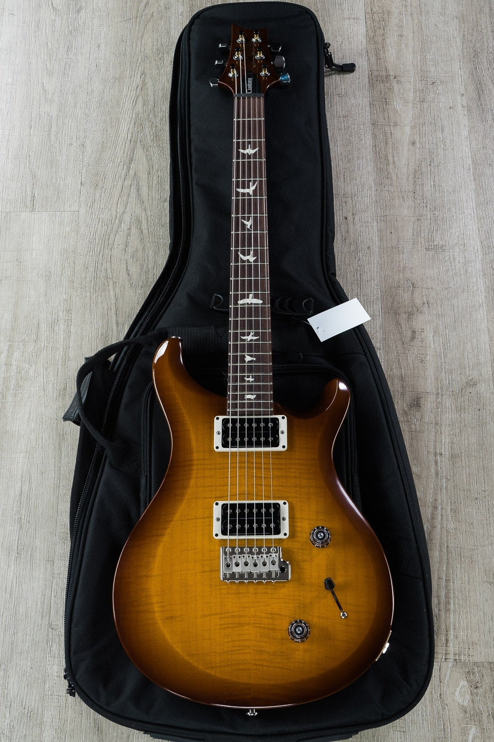 PRS Paul Reed Smith S2 Custom 22 Electric Guitar, Rosewood Fingerboard, Gig Bag - Violin Amber Burst
