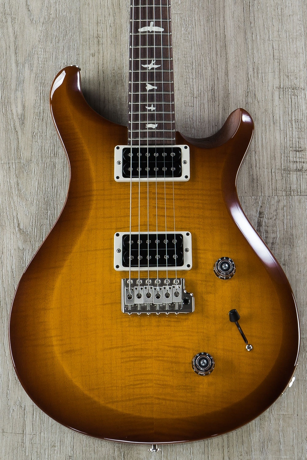 PRS Paul Reed Smith S2 Custom 22 Electric Guitar, Rosewood Fingerboard, Gig Bag - Violin Amber Burst