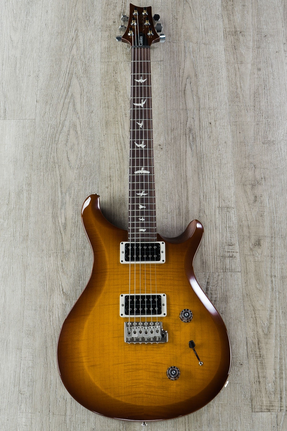 PRS Paul Reed Smith S2 Custom 22 Electric Guitar, Rosewood Fingerboard, Gig Bag - Violin Amber Burst