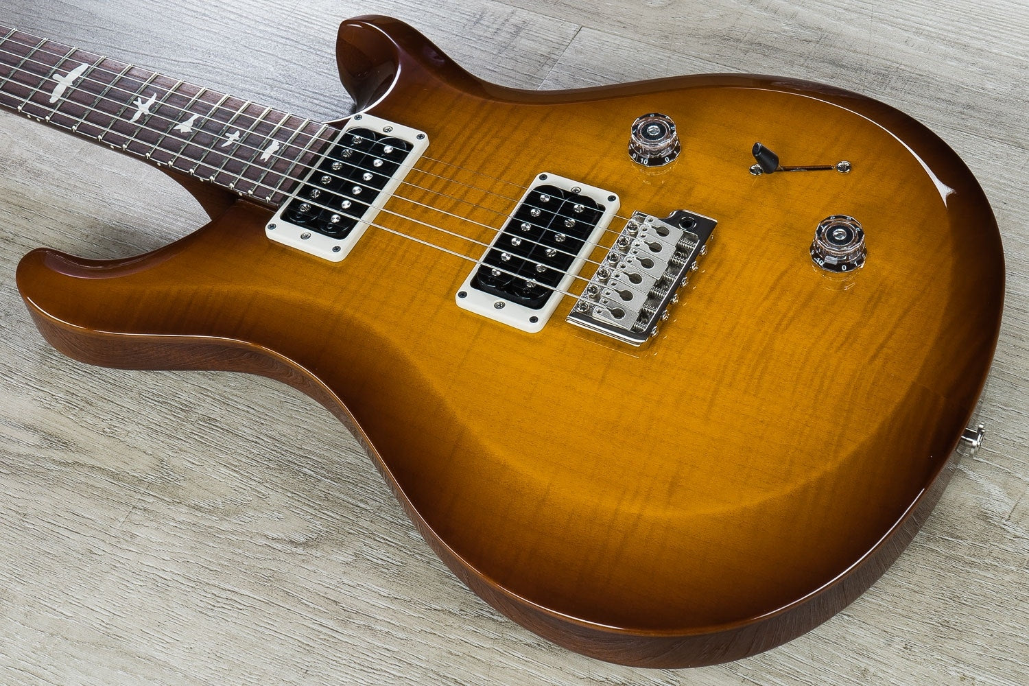 PRS Paul Reed Smith S2 Custom 22 Electric Guitar, Rosewood Fingerboard, Gig Bag - Violin Amber Burst