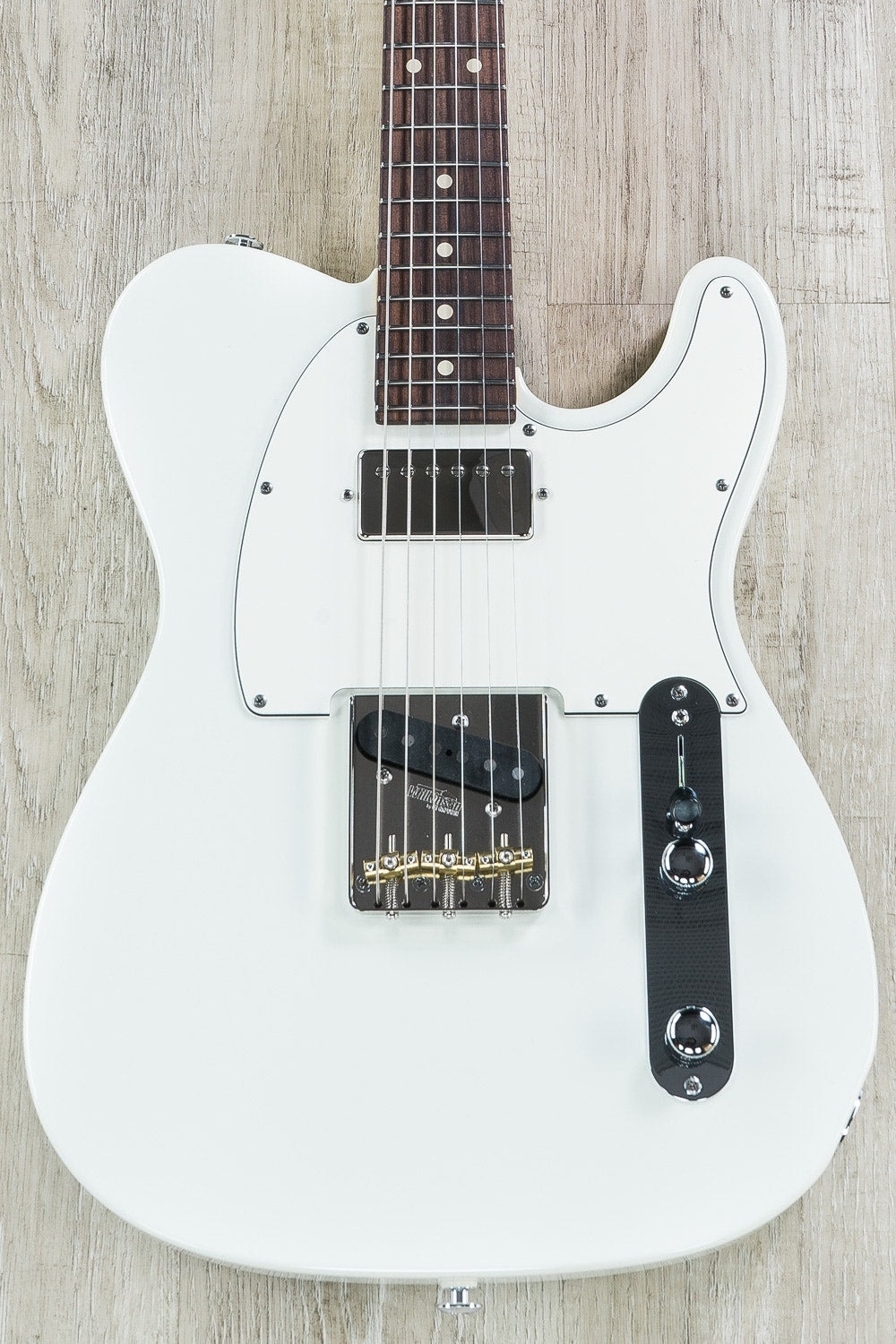 Suhr Classic T Pro HS Electric Guitar, Indian Rosewood Fingerboard, SSCII, Deluxe Padded Gig Bag - Olympic White