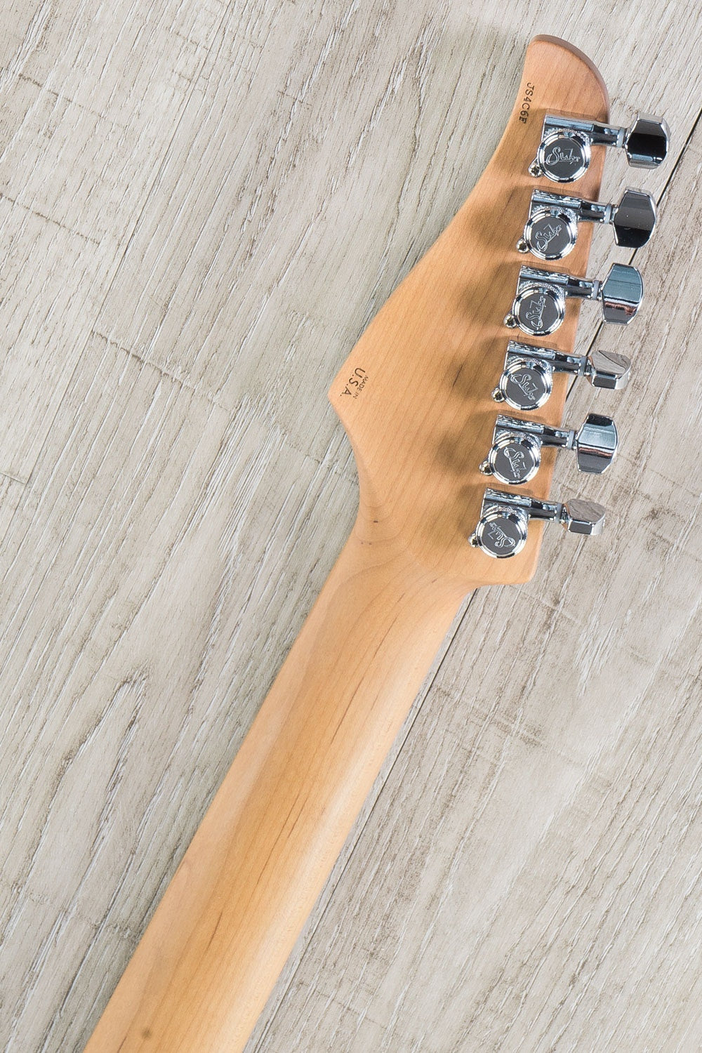 Suhr Guitars Modern Plus Electric Guitar, Roasted Maple, Faded Trans Whale Blue Burst