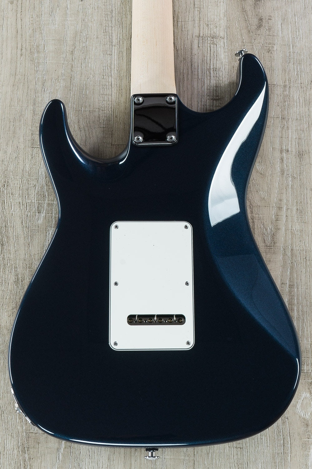 Suhr Standard HSS Electric Guitar, SSCII, Maple Fingerboard, Deluxe Padded Gig Bag - Mercedes Blue Metallic