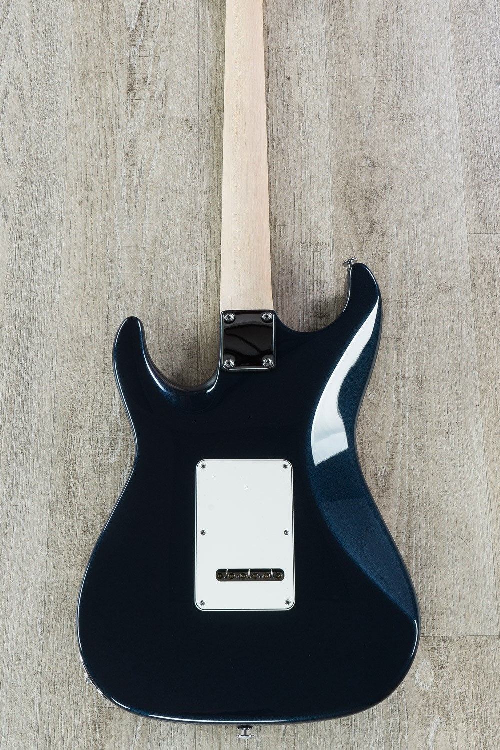 Suhr Standard HSS Electric Guitar, SSCII, Maple Fingerboard, Deluxe Padded Gig Bag - Mercedes Blue Metallic