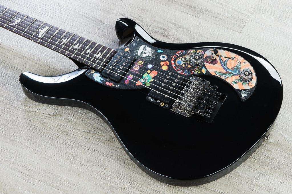 PRS Paul Reed Smith S2 Vela Vernon Reid Limited Edition Electric Guitar, Floyd Rose Tremolo, Gig Bag - Black