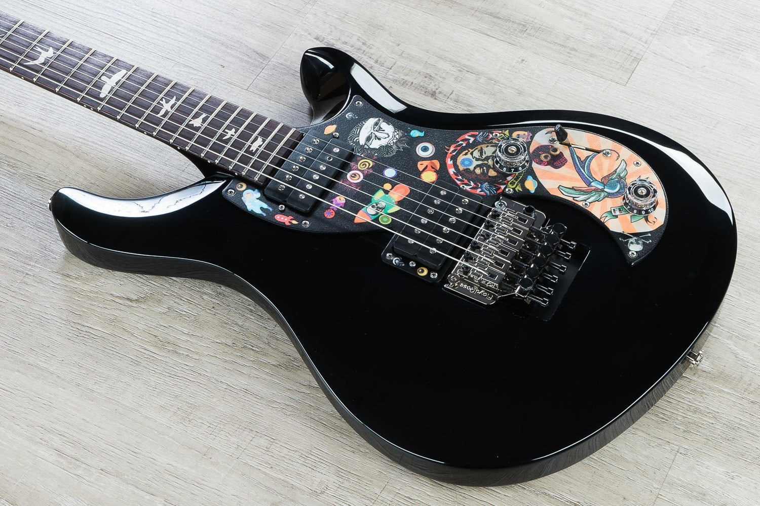 PRS Paul Reed Smith S2 Vela Vernon Reid Limited Edition Electric Guitar, Floyd Rose Tremolo, Gig Bag - Black