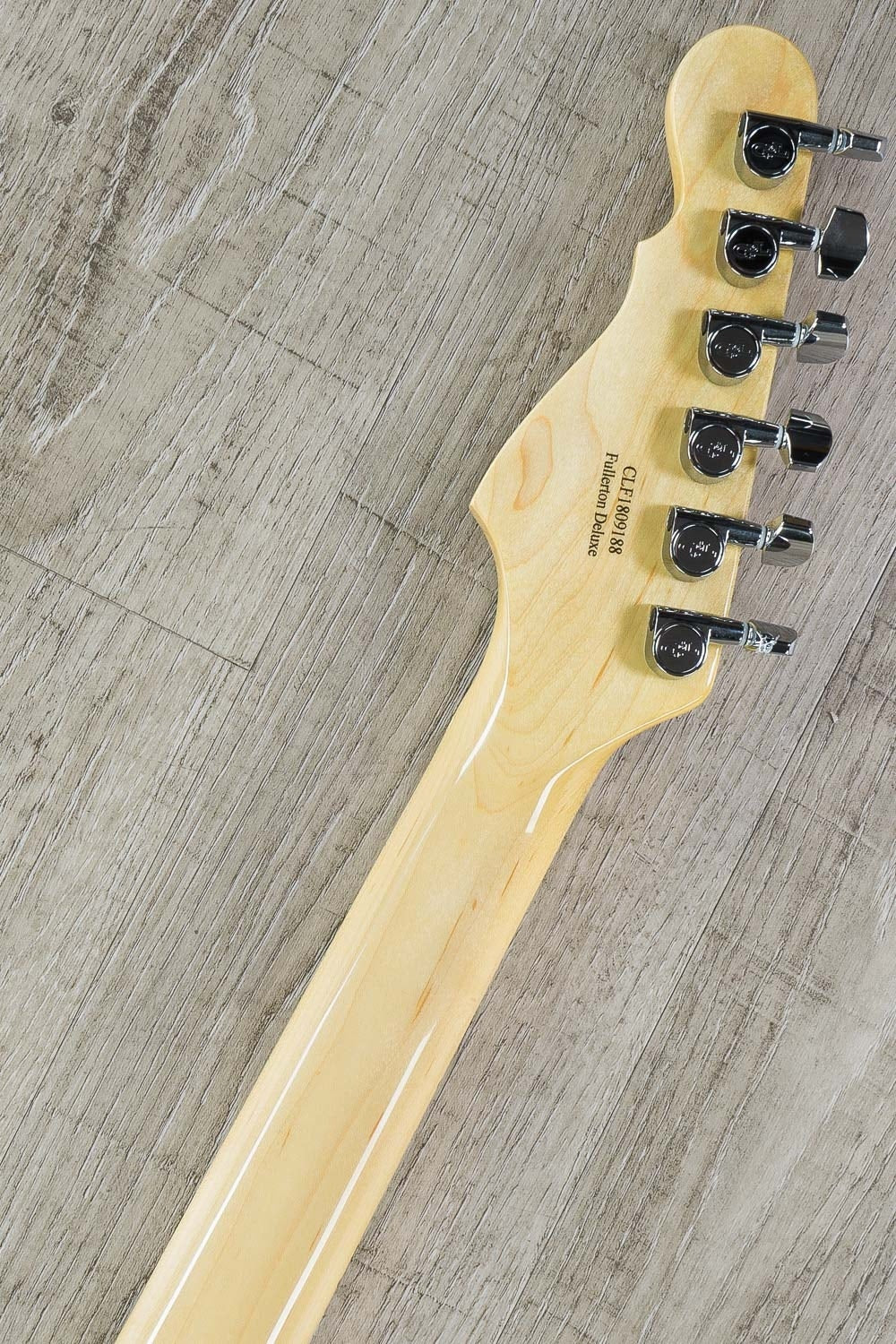 G&L Fullerton Deluxe Legacy SSS Electric Guitar, Maple Fingerboard, Hard Case - Blonde