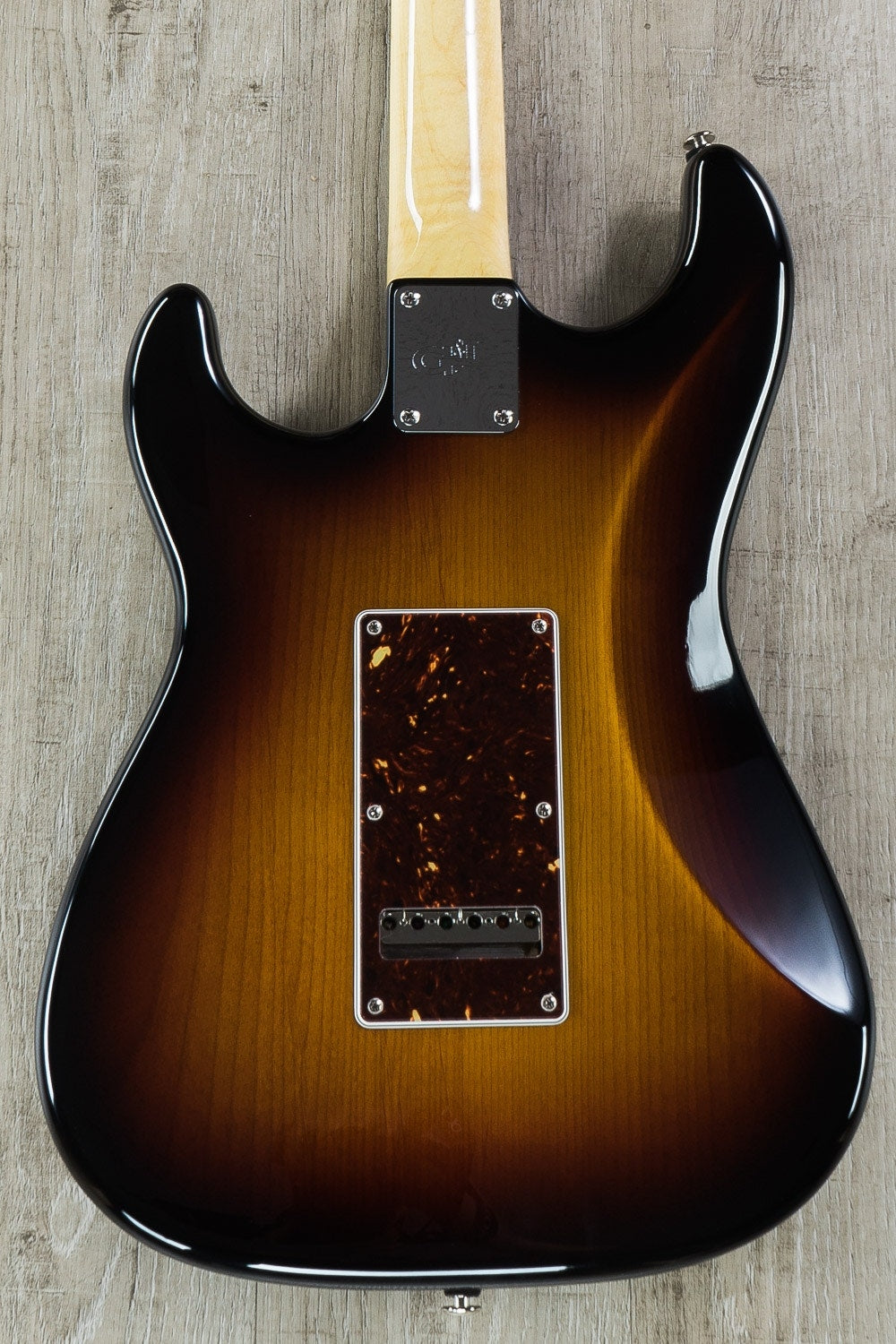 G&L Fullerton Deluxe Legacy SSS Electric Guitar, Caribbean Rosewood Fingerboard, Hard Case - 3-Tone Sunburst