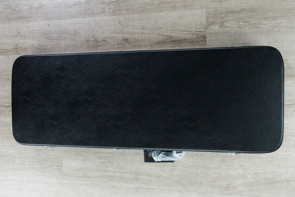 Dunable Murder Yeti HH Electric Guitar, Maple Fretboard, Hard Case - Black Matte Finish