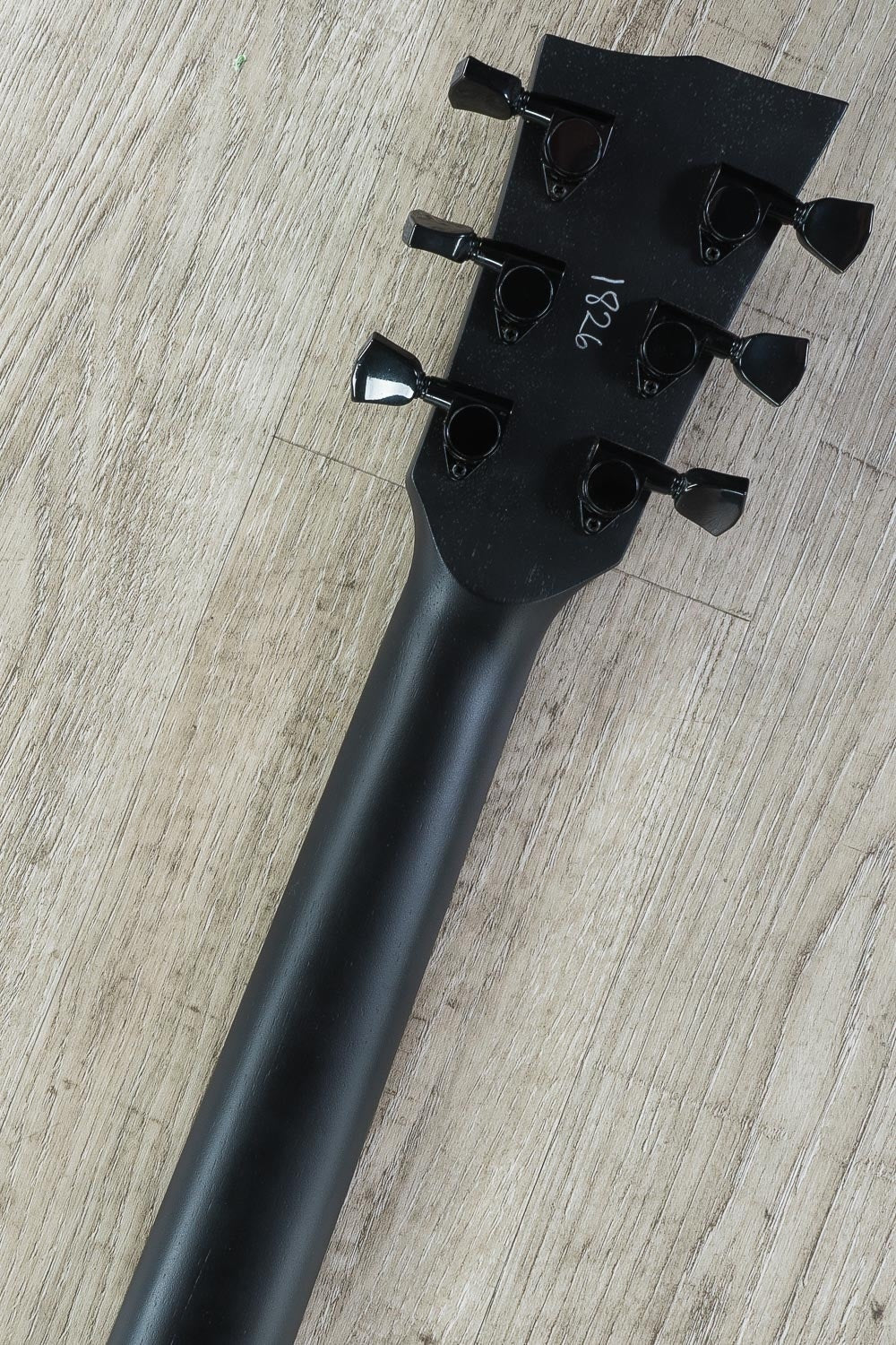 Dunable Murder Yeti HH Electric Guitar, Maple Fretboard, Hard Case - Black Matte Finish