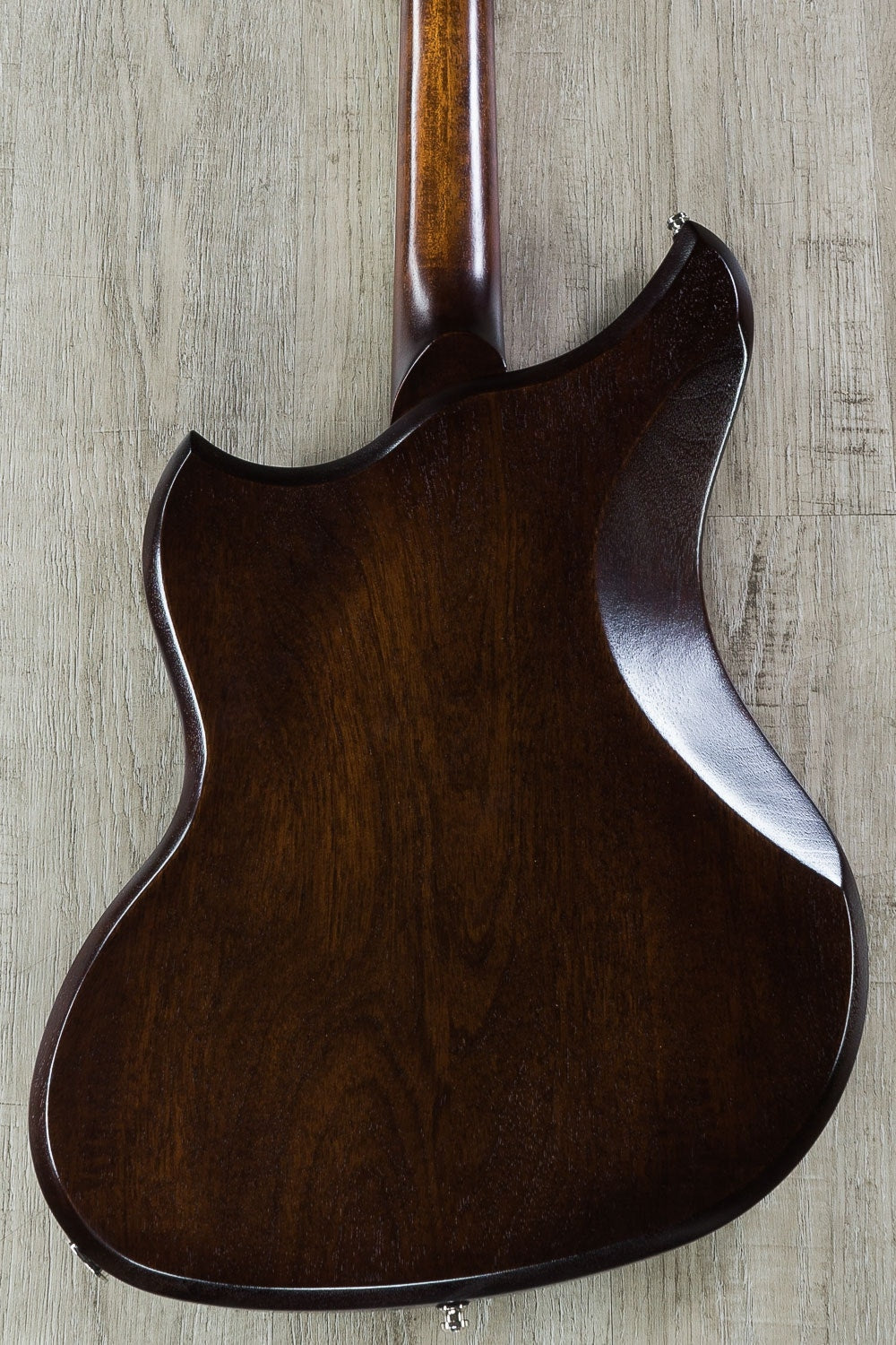 Dunable Yeti Electric Guitar, Ebony Fretboard, Hard Case - Walnut Stain