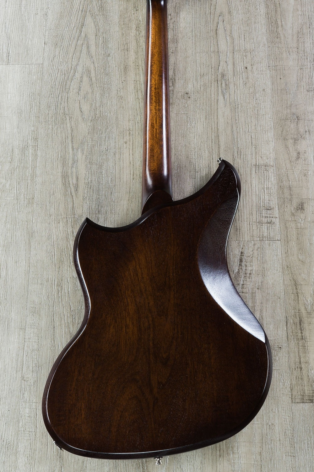 Dunable Yeti Electric Guitar, Ebony Fretboard, Hard Case - Walnut Stain