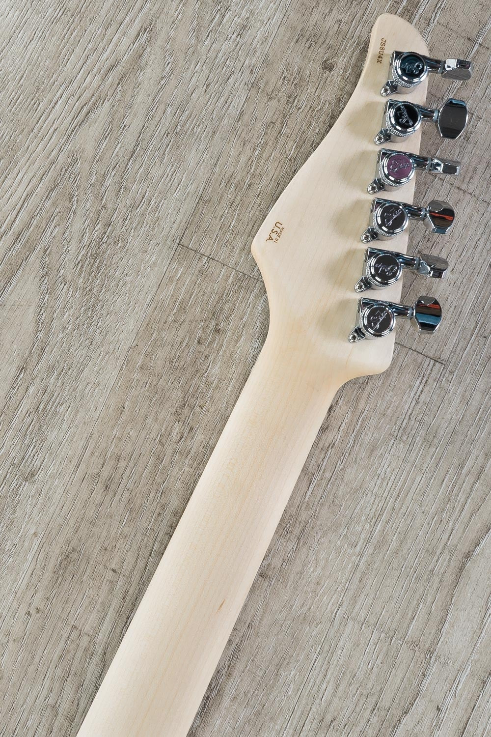 Suhr Limited Edition Modern Plus Curly Electric Guitar, Roasted Maple, Pau Ferro, Gig Bag - Desert Gradient