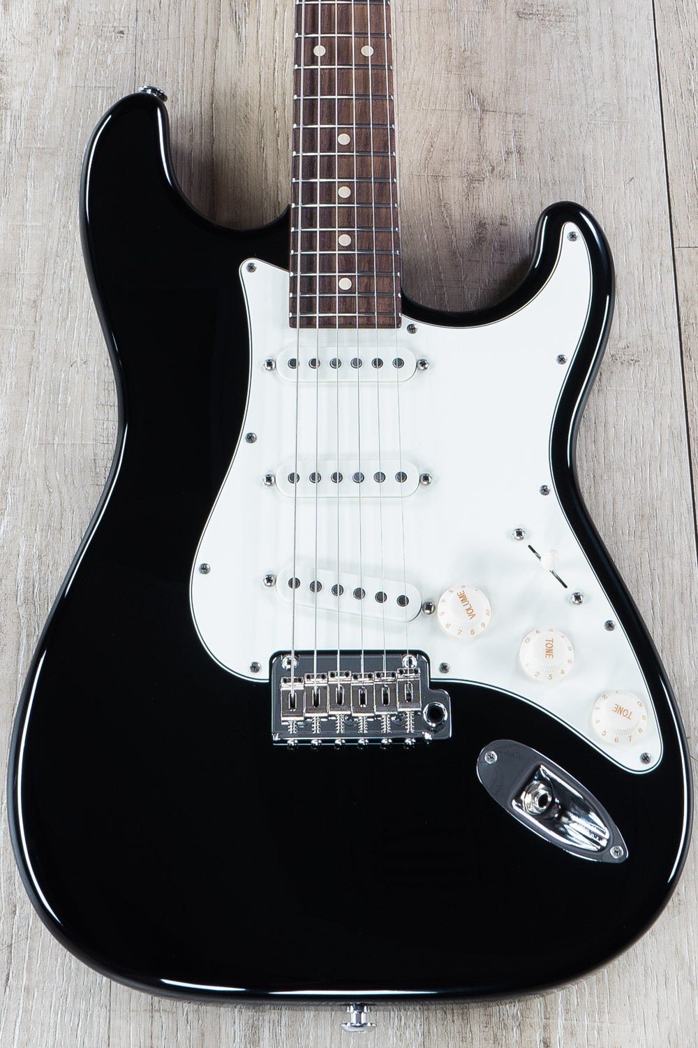 Suhr Classic S SSS Electric Guitar, Indian Rosewood Fretboard, SSCII, Deluxe Gig Bag - Black