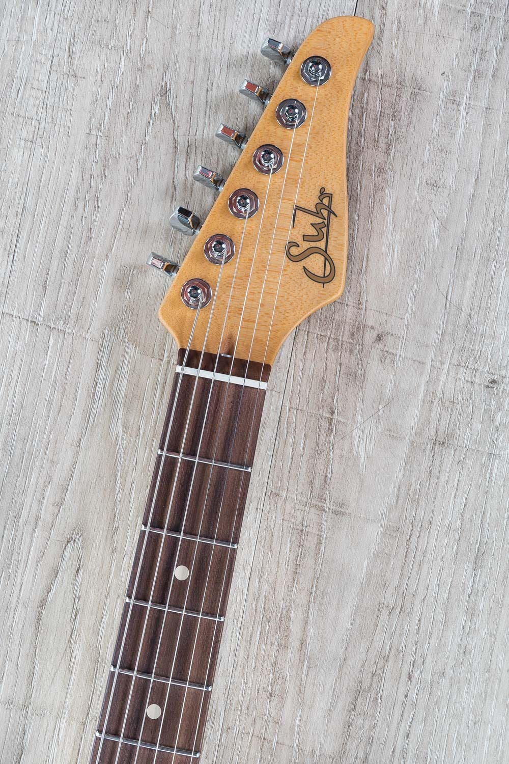 Suhr Classic S SSS Electric Guitar, Indian Rosewood Fretboard, SSCII, Deluxe Gig Bag - Black