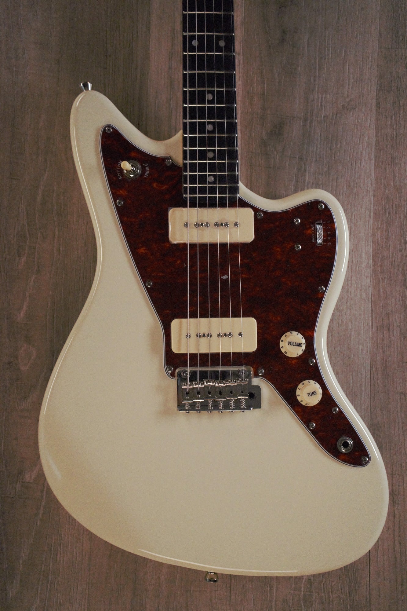 Tagima TW-61 Woodstock Series Jazzmaster Style Electric Guitar - Vintage White