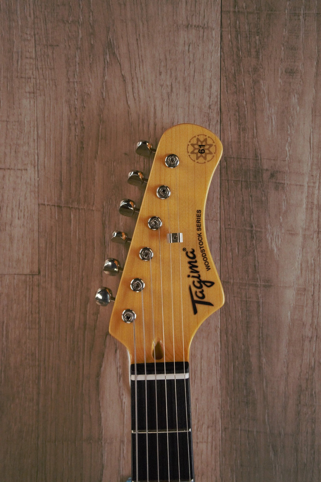 Tagima TW-61 Woodstock Series Jazzmaster Style Electric Guitar - Vintage White