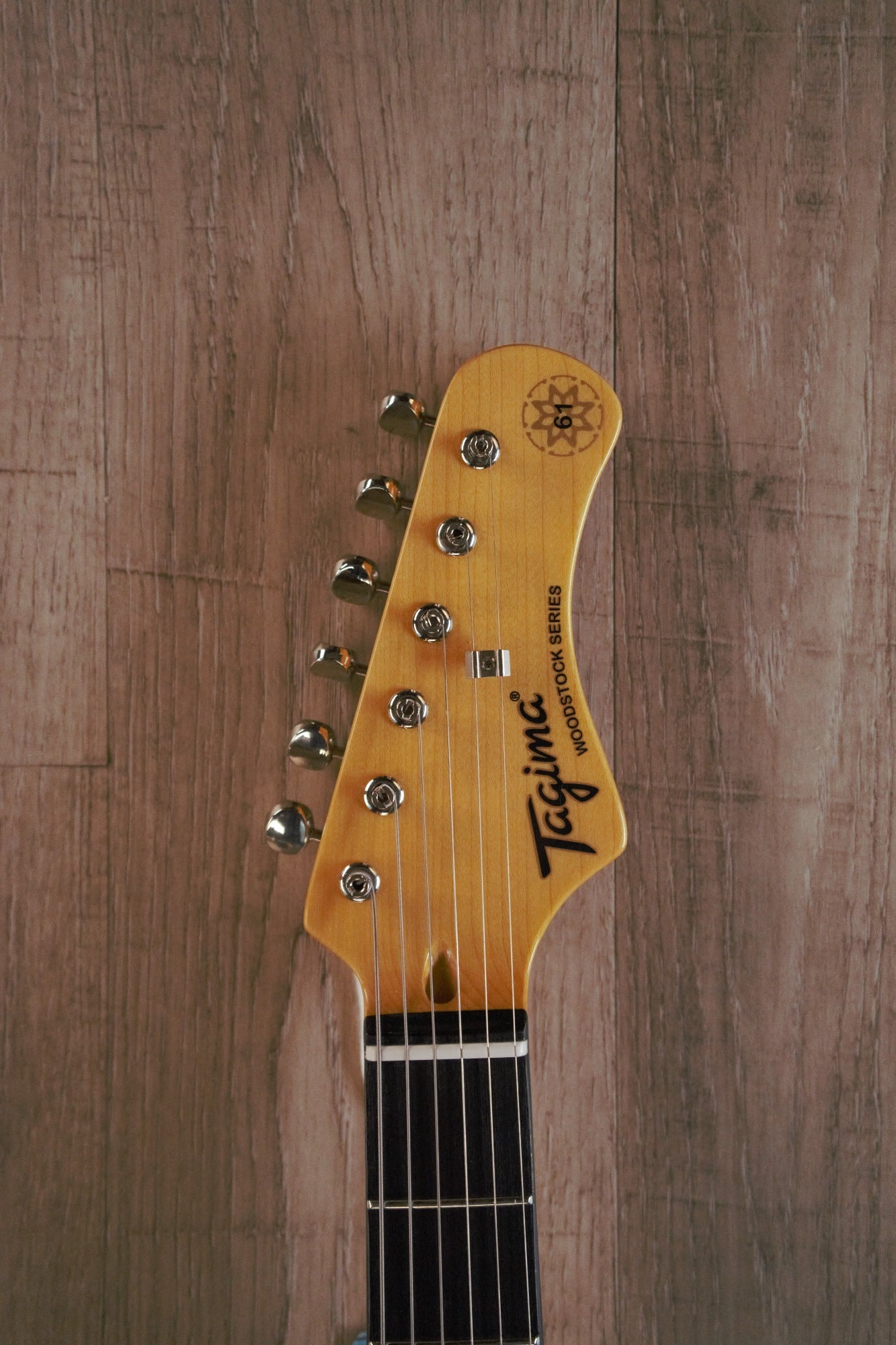 Tagima TW-61 Woodstock Series Jazzmaster Style Electric Guitar - Vintage White