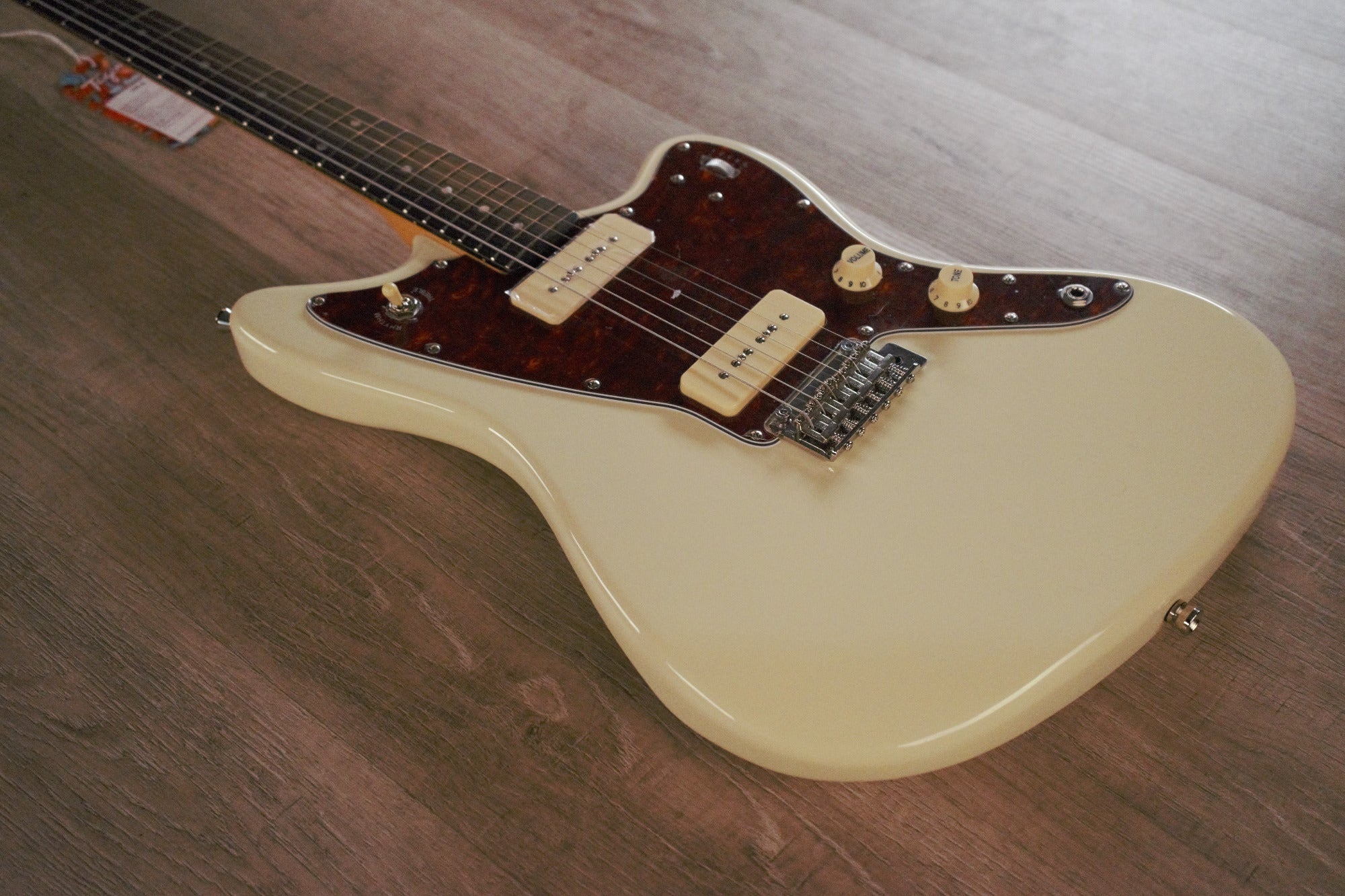 Tagima TW-61 Woodstock Series Jazzmaster Style Electric Guitar - Vintage White