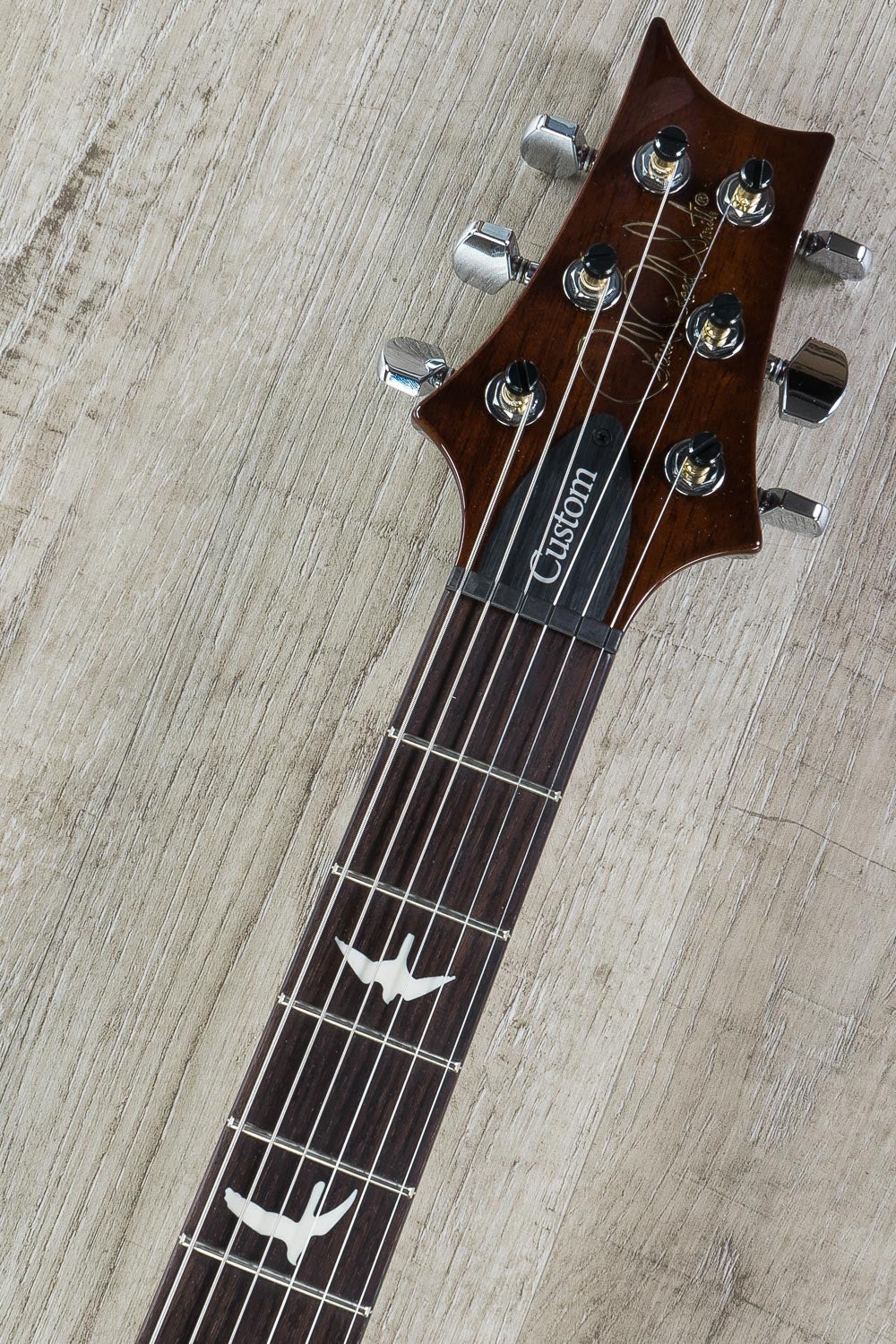 PRS Paul Reed Smith S2 Custom 22 Semi-Hollow Electric Guitar, Flame Maple Top, Gig Bag - Violin Amber Sunburst