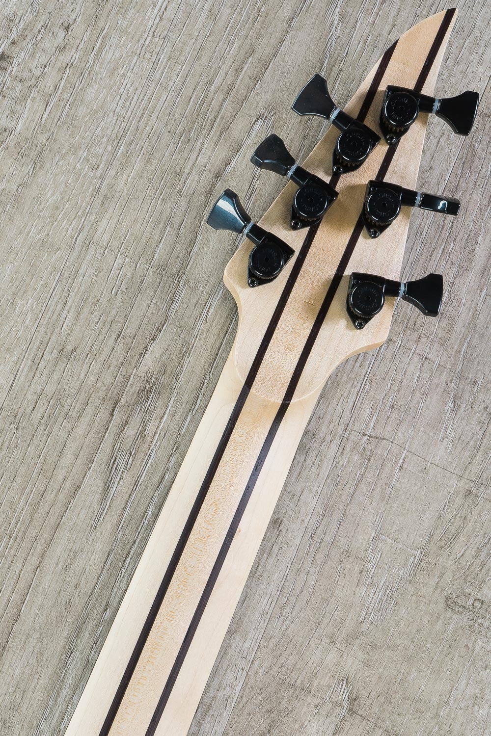 Skervesen 4AP Soul Semi-Hollow Electric Guitar, Flame Maple Top, Bare Knuckle Pickups - Black Gold Burst
