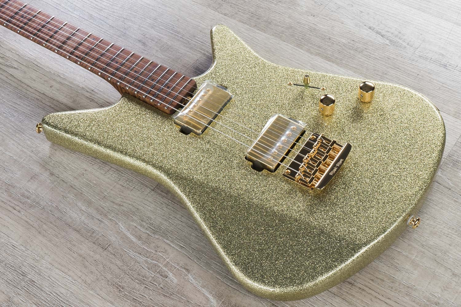 Ernie Ball Music Man BFR Albert Lee Electric Guitar, Figured Roasted Maple Fingerboard, Electric Shimmer (G87885)