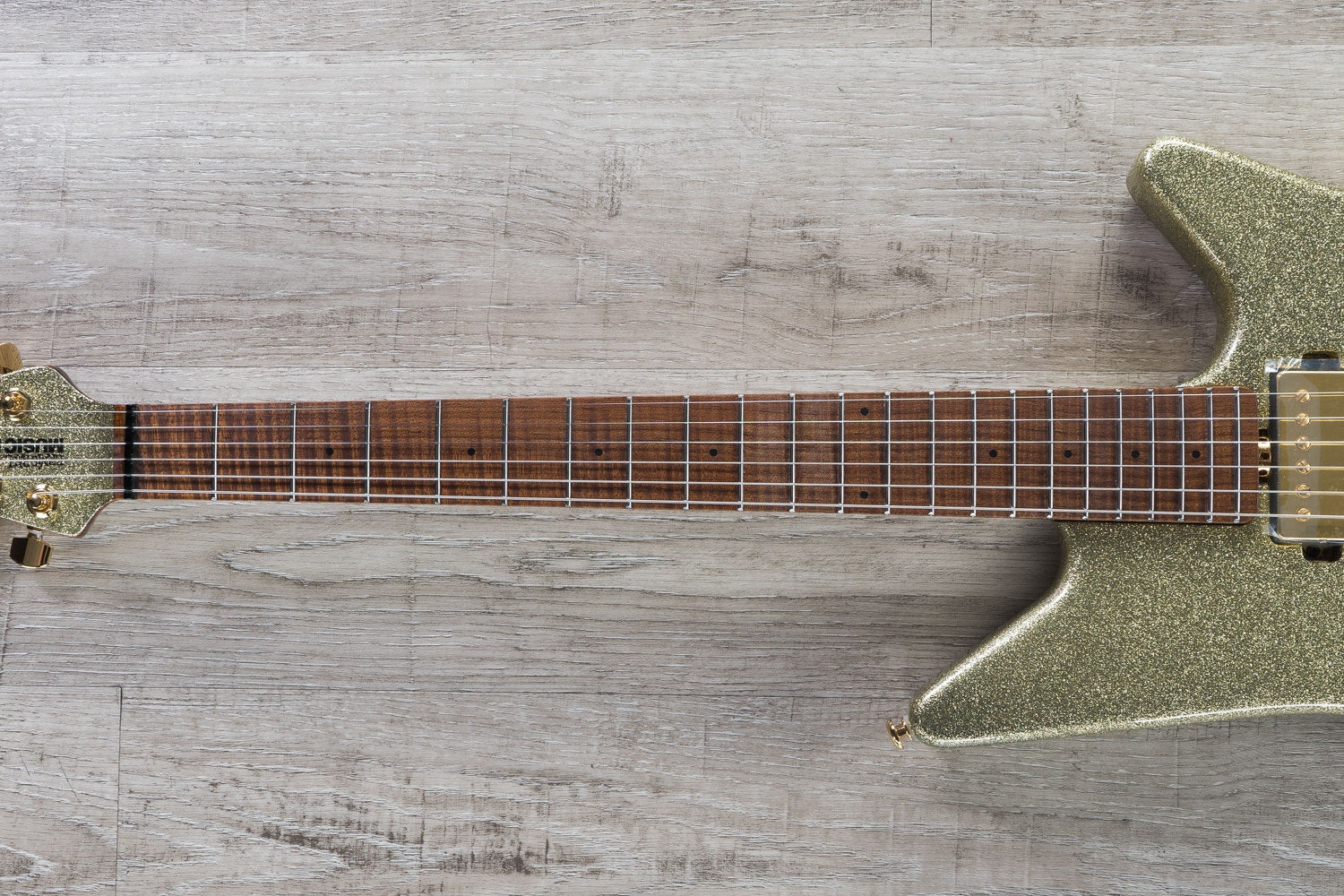 Ernie Ball Music Man BFR Albert Lee Electric Guitar, Figured Roasted Maple Fingerboard, Electric Shimmer (G87885)