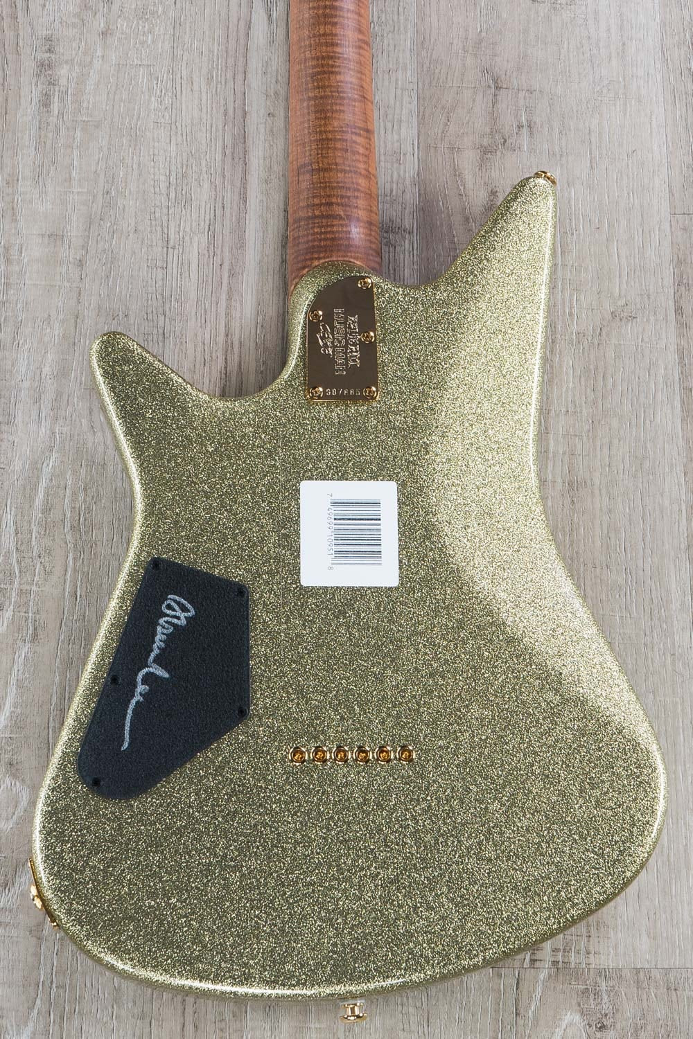 Ernie Ball Music Man BFR Albert Lee Electric Guitar, Figured Roasted Maple Fingerboard, Electric Shimmer (G87885)