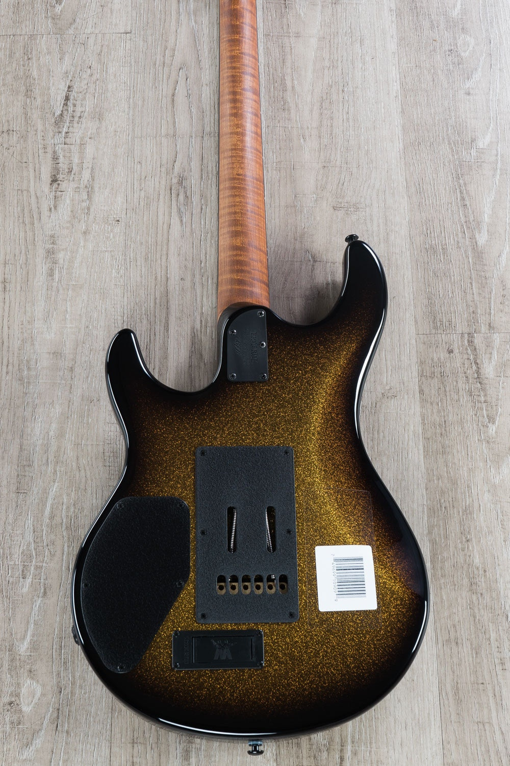Ernie Ball Music Man BFR Luke III Electric Guitar, Ebony Fingerboard, Shadow Gold (G89525)