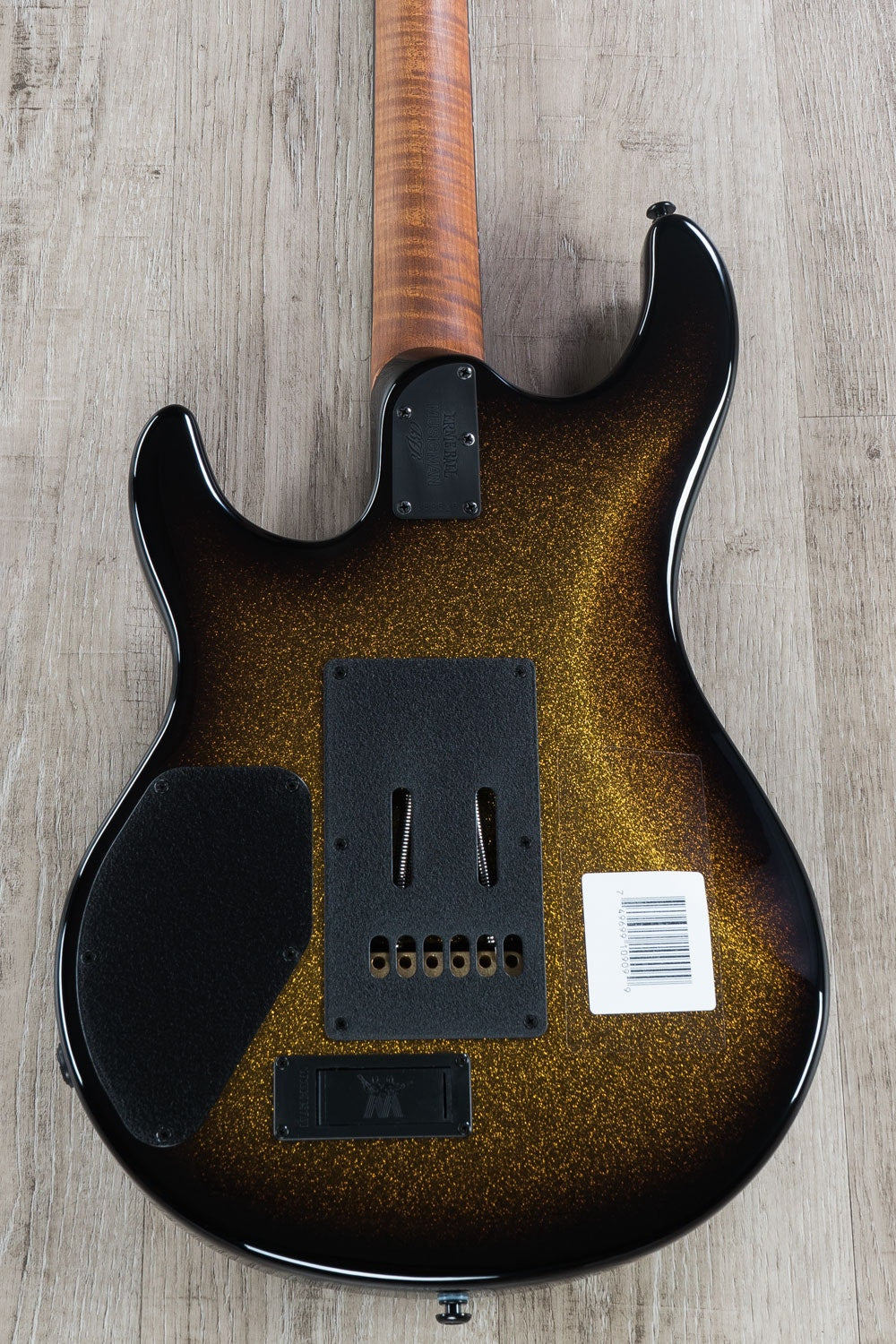 Ernie Ball Music Man BFR Luke III Electric Guitar, Ebony Fingerboard, Shadow Gold (G89525)