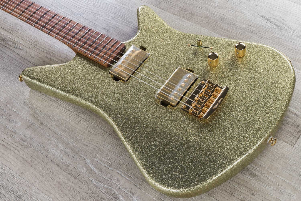 Ernie Ball Music Man BFR Albert Lee Electric Guitar, Figured Roasted Maple Fingerboard, Electric Shimmer (G87815)