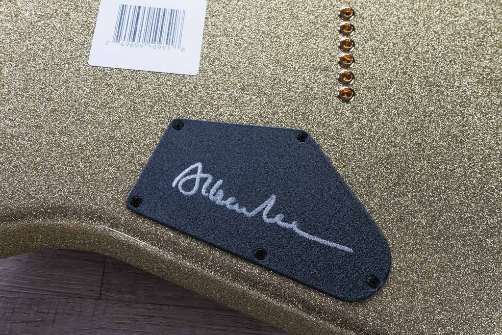Ernie Ball Music Man BFR Albert Lee Electric Guitar, Figured Roasted Maple Fingerboard, Electric Shimmer (G87815)