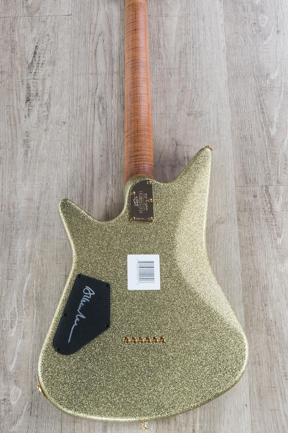 Ernie Ball Music Man BFR Albert Lee Electric Guitar, Figured Roasted Maple Fingerboard, Electric Shimmer (G87815)