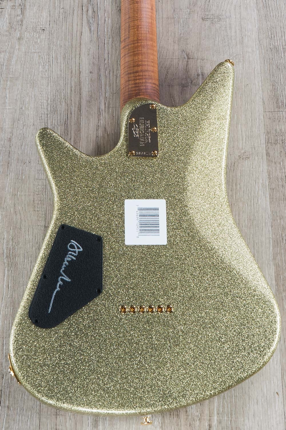 Ernie Ball Music Man BFR Albert Lee Electric Guitar, Figured Roasted Maple Fingerboard, Electric Shimmer (G87815)