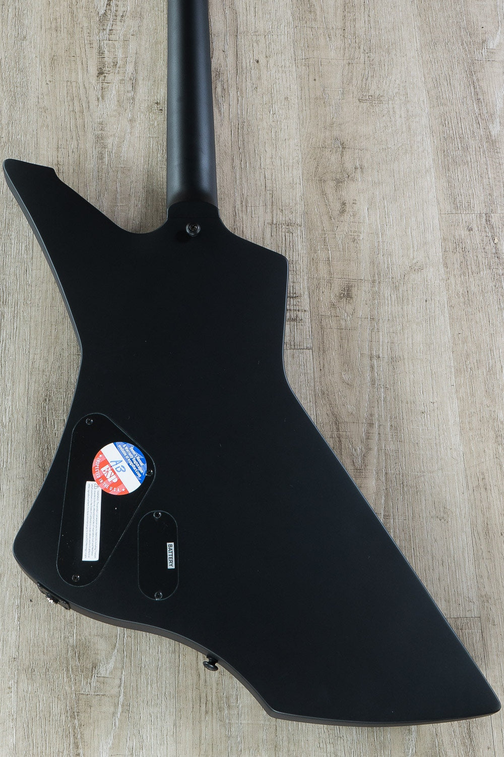 ESP LTD James Hetfield Signature Snakebyte Electric Guitar with Hard Case - Black Satin Finish (B-STOCK)