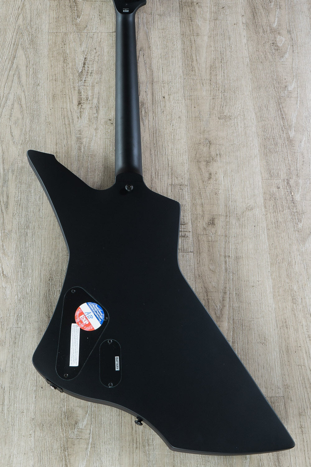 ESP LTD James Hetfield Signature Snakebyte Electric Guitar with Hard Case - Black Satin Finish (B-STOCK)