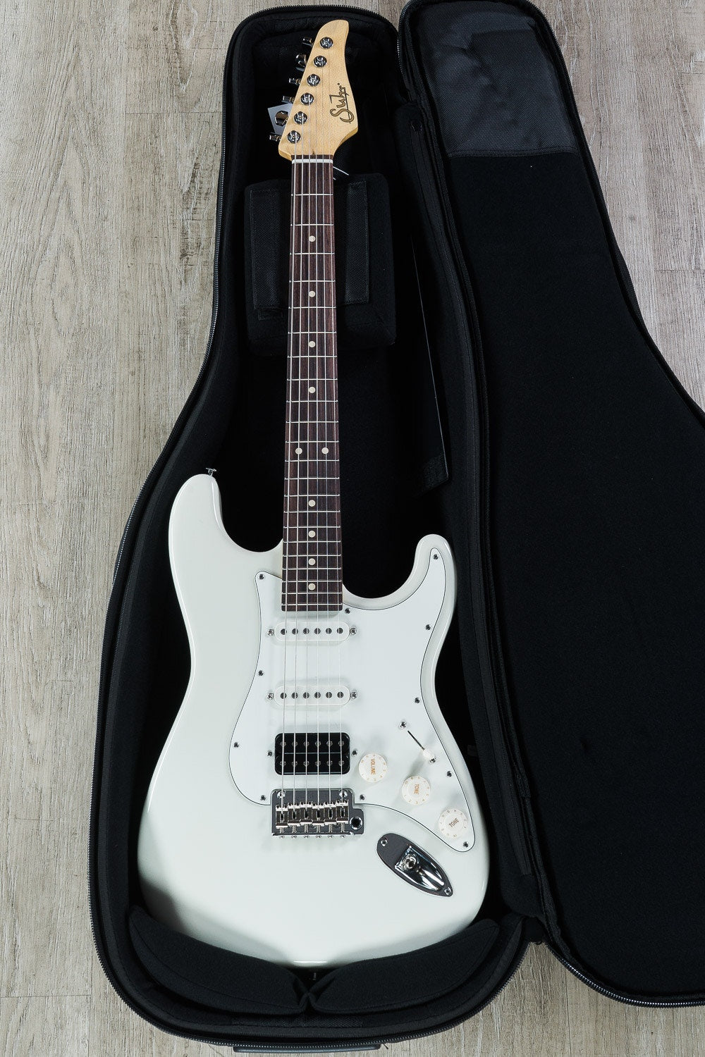 Suhr Classic S HSS Electric Guitar Indian Rosewood Fretboard SSCII Olympic White