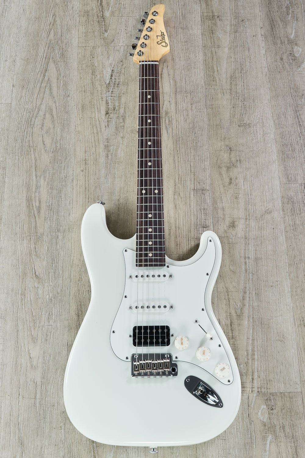 Suhr Classic S HSS Electric Guitar Indian Rosewood Fretboard SSCII Olympic White