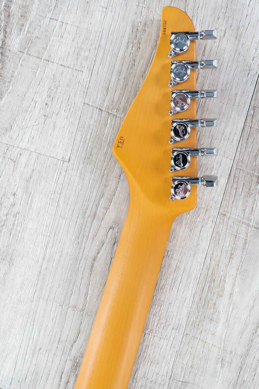 Suhr Guitars Classic S Electric Guitar, HSS, Maple Fingerboard, Vintage Yellow