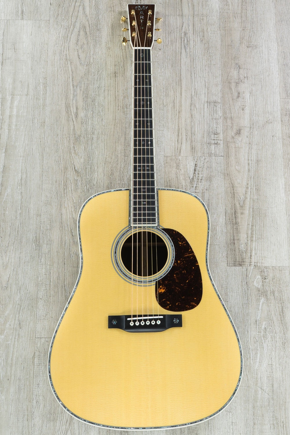 Martin D-42 Standard Series Reimagined 2018 Dreadnought Acoustic Guitar with Hard Case - Natural