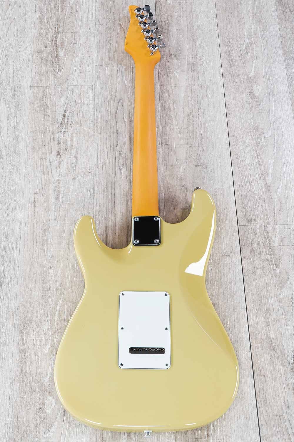Suhr Guitars Classic S Electric Guitar, HSS, Maple Fingerboard, Vintage Yellow